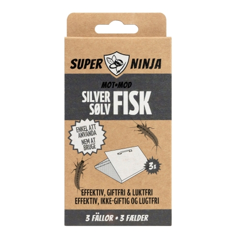 Silberfischchen-Falle, 3er-Pack - Super Ninja