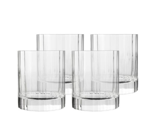 Wasserglas/Whiskyglas, Bach, 33,5 cl, 4er-Pack - Luigi Bormioli