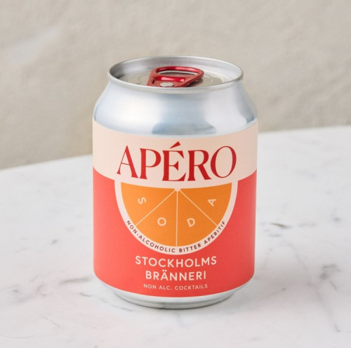 Apéro soda, 250ml, 0,5% - Stockholms Bränneri