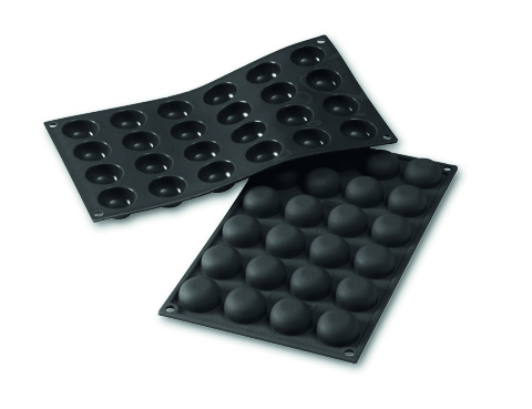 Pralinenform aus Silikon 24 Pomponnettes - Online bestellen | KitchenLab